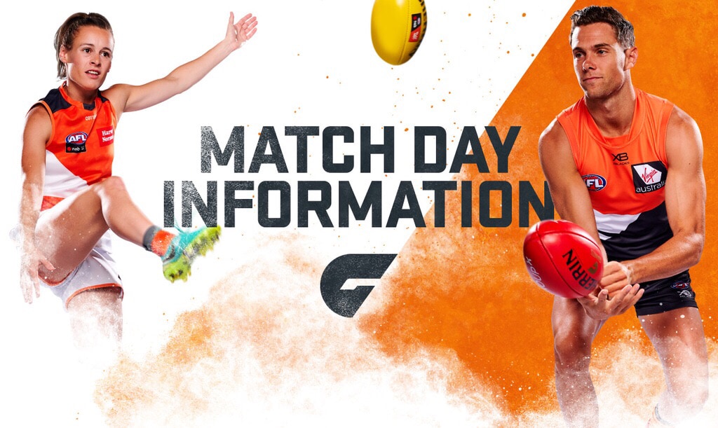 SLIDER-MatchInfoAFLWRd6.jpg Here's all the information you need for the GIANTS JLT Community Series clash at Blacktown International Sportspark on Friday night and AFLW clash at UNSW Canberra Oval on Saturday night. - AFLW,AFL,UNSW Canberra Oval,Blacktown International Sportspark,GWS Giants,Sydney Swans,Western Bulldogs